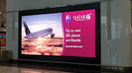 伊斯坦布尔机场出发区大尺寸LED电子屏广告