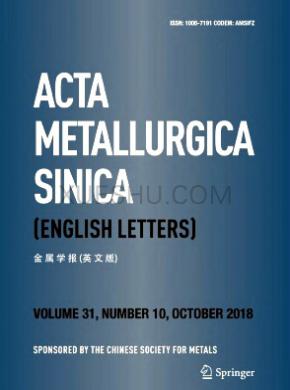 Acta Metallurgica Sinica(English Letters)־