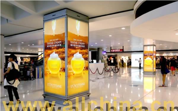 香港国际机场广告电子喷绘灯箱广告